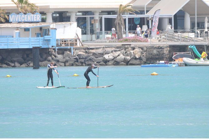1,5-Hour Beginners Stand Up Paddle Course in Caleta de Fuste - Small groups, patient instructors, and real feedback