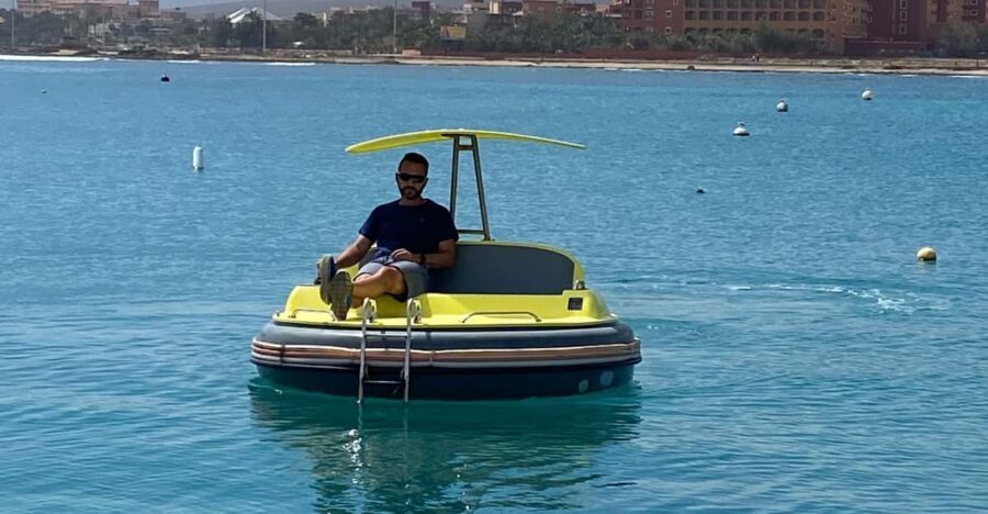 Caleta de Fuste: Electric Boat in Puerto Castillo - Caleta de Fuste electric boat: the simple reason it works