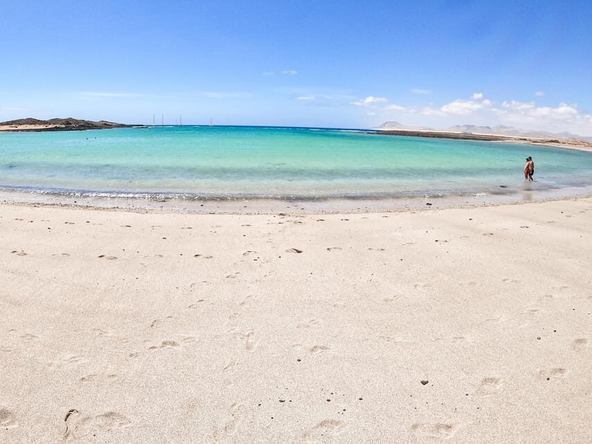 Corralejo: Return Ferry Ticket to Lobos Island Fuerteventura - Beach Time at El Puertito and La Concha (La Caleta)
