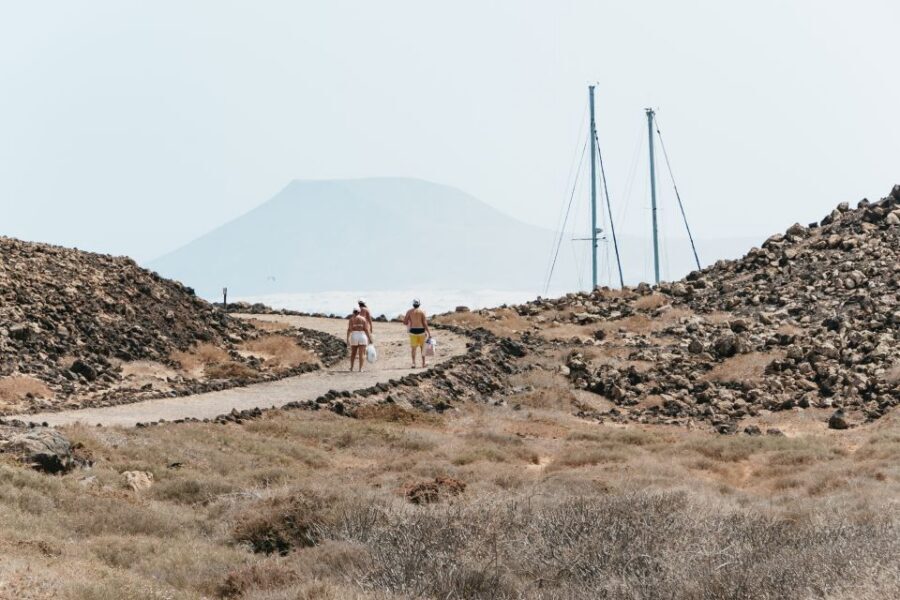 Corralejo: Return Ferry Ticket to Lobos Island Fuerteventura - La Caldera Volcano and Faro de Lobos: Walks for Different Energies