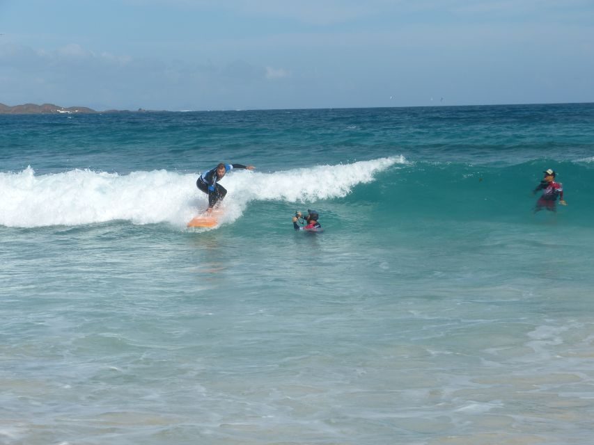 Corralejo: Surf Lessons for Beginners with Hotel Pickup - Into the water: the part you’ll remember