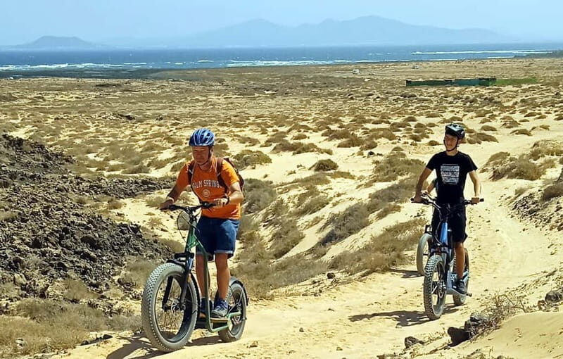 Costa Calma: E-bike Tour - East coast follow-the-shore riding and the first big photo pause