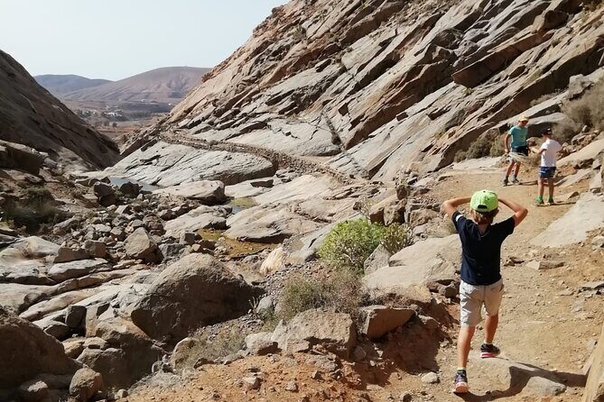 Excursion to Ajuy Caves with a secret Las Penitas canyon Hike - How Bas Keeps the Pace Comfortable (Even When the Terrain Gets Real)