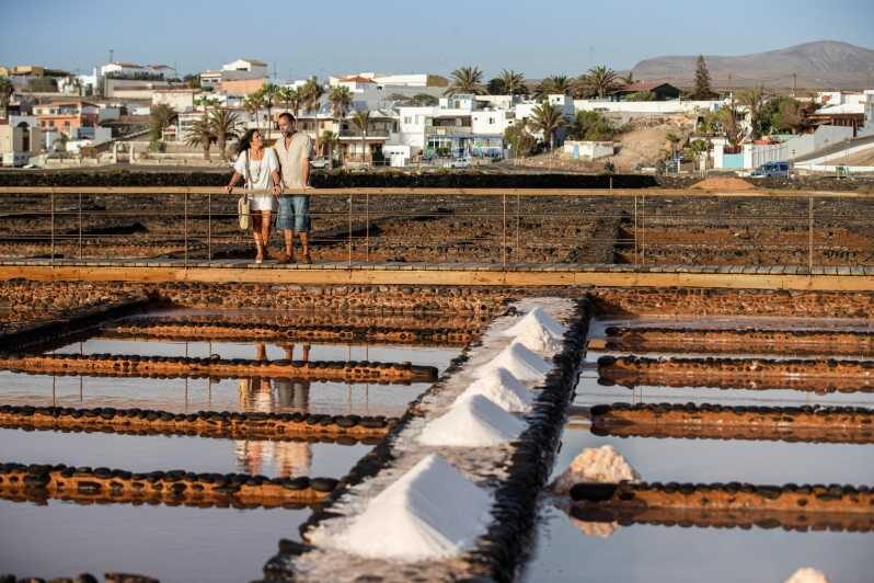 From Caleta de Fuste: Explore Rural Fuerteventura Tour - Stop 1 at Salinas del Carmen: the working salt pans