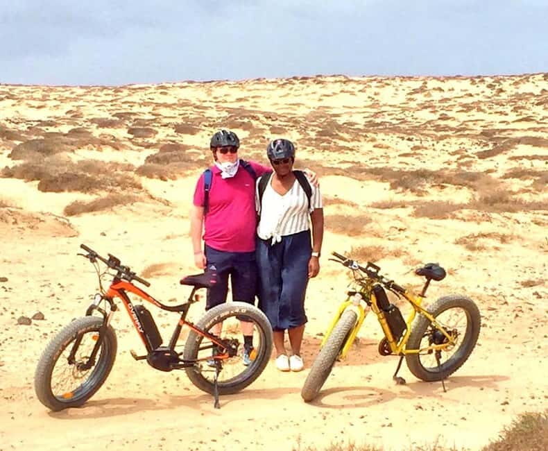 From Corralejo: Fuerteventura Guided E-Bike/E-scooter Tour - Majanicho: Fisherman Village Feeling, Plus White Sand Beach Time