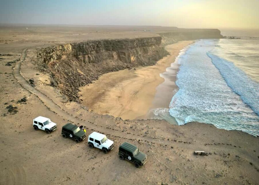 From Corralejo: Fuerteventura Self-Drive 4x4 Jeep Tour - Coastal Off-Roading: Caleta de Fuste to Barranco de la Torre