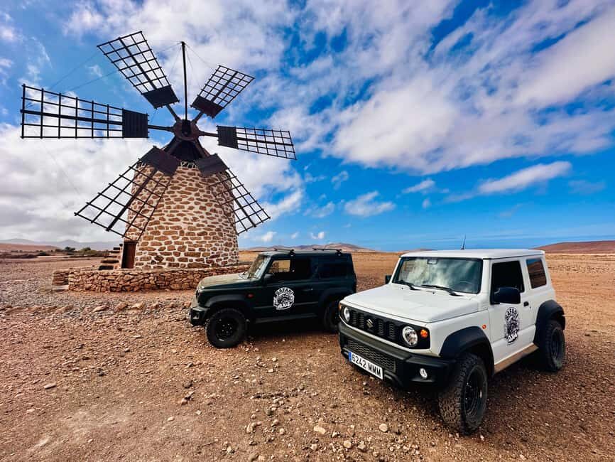 From Corralejo: Fuerteventura Self-Drive 4x4 Jeep Tour - Poblado de Atalayita: Pre-Hispanic Meaning, Not Just a Photo Stop