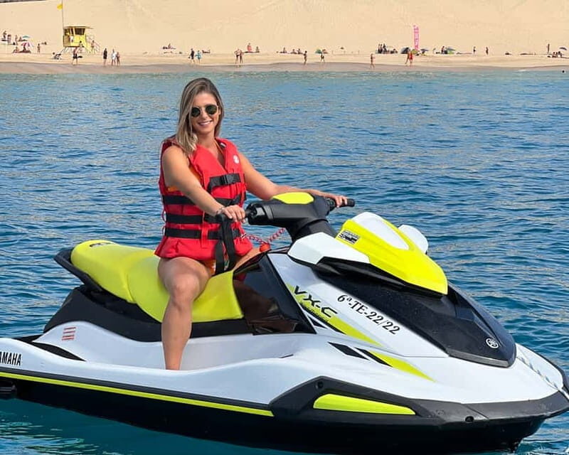 From Morro Jable: Jet Ski Adventure Tour (without license) - The 30-minute ride: how the experience actually unfolds