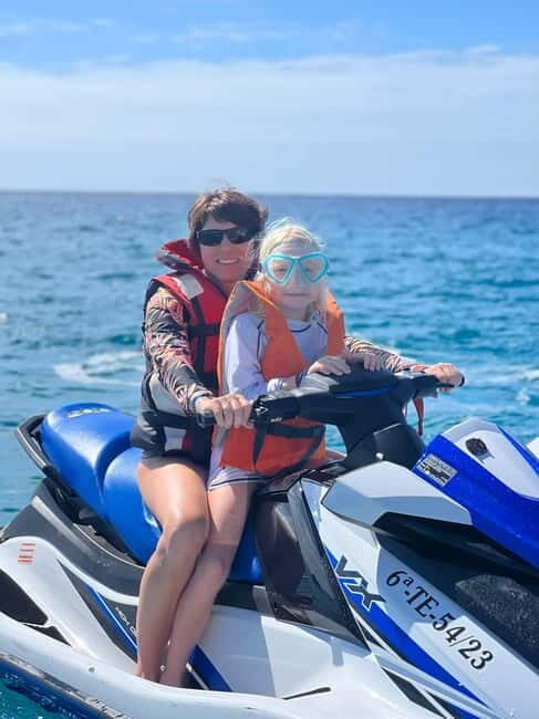 From Morro Jable: Jet Ski Adventure Tour (without license) - Safety and the guide on the water
