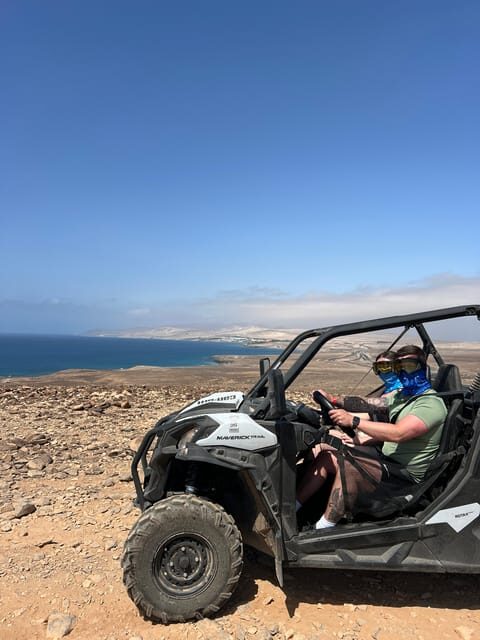Fuerteventura: 4x4 buggy Can Am adventure east to west - Costa Calma to the viewpoint: the first taste of beach-and-track