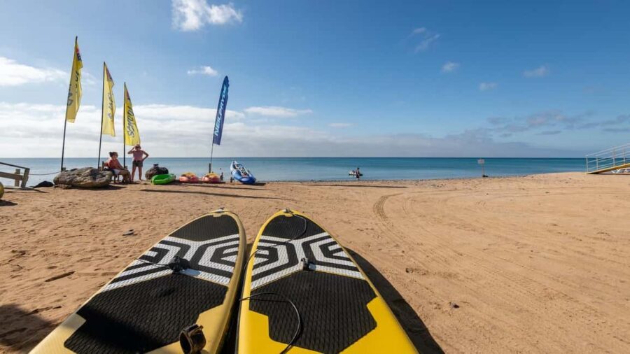 Fuerteventura: Explore Costa Calma Bay on a SUP Board! - Meet at Shaka Center by All Sun Hotel: start simple, start close