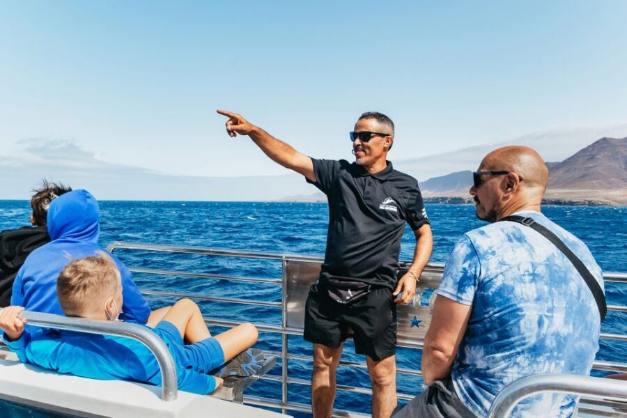 Fuerteventura: Glass Bottom Boat Cruise with Lunch & Drinks - The swim stop: snorkeling, kayaks, paddle surf, and that waterslide