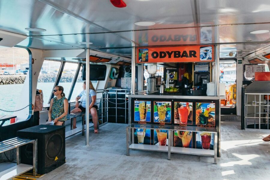 Fuerteventura: Glass Bottom Boat Cruise with Lunch & Drinks - Lunch on the horizon: Canarian paella and included drinks