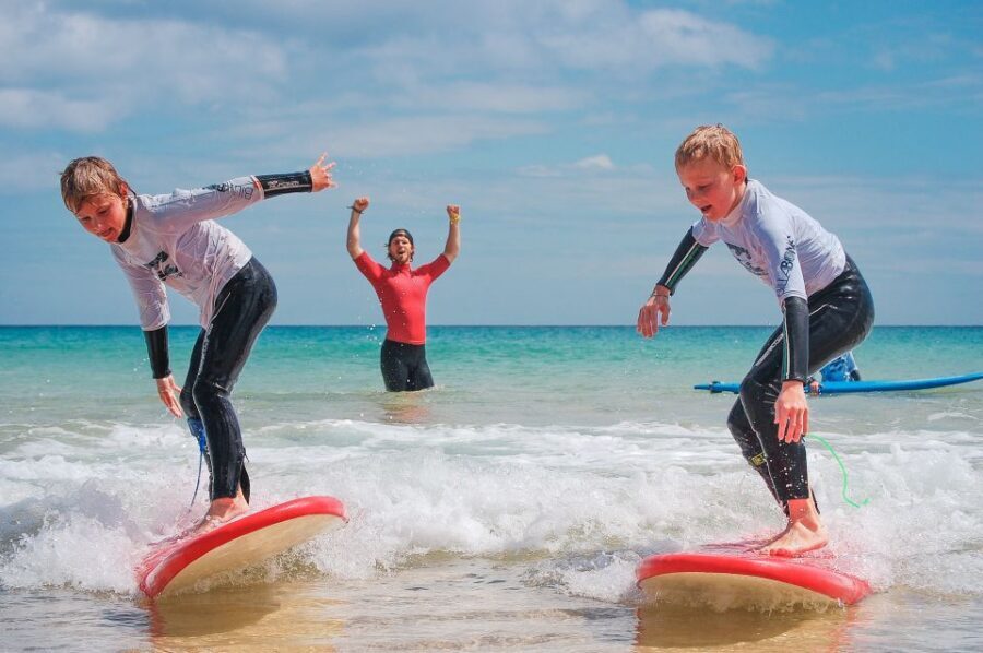 Fuerteventura: Kids and Family Surfing Lesson - The coaching style: step-by-step, with real safety rules