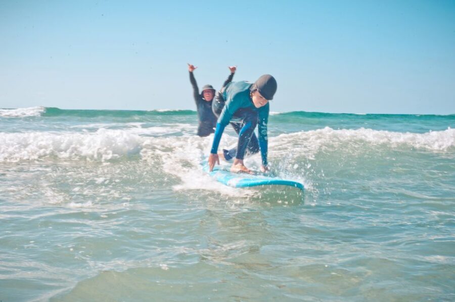 Fuerteventura: Kids and Family Surfing Lesson - Pickup and meeting: making logistics easier with the shuttle
