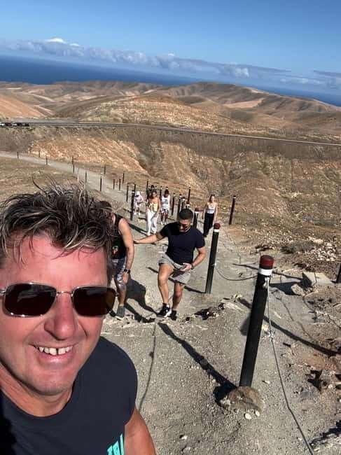 Fuerteventura: Panoramic Island Tour. Visiting all Hotspots - The Volcanic-View Ladder: Tindaya, Calderón Hondo, and More