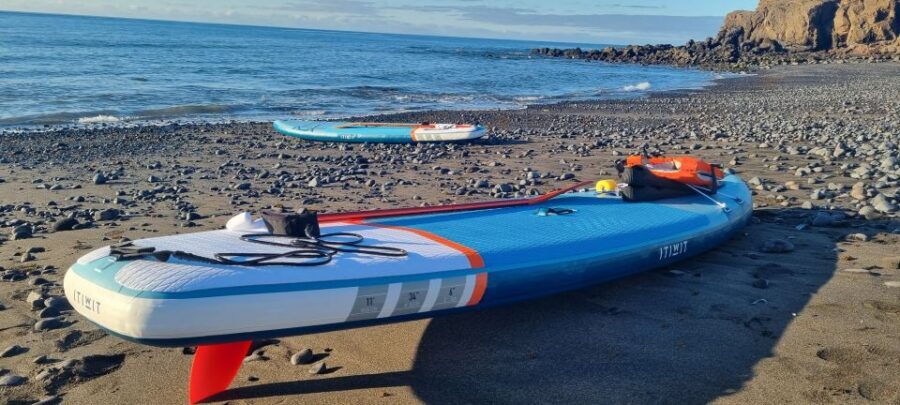 Fuerteventura : Stand Up Paddle - How the 2-hour session is paced (guided hour + your time)