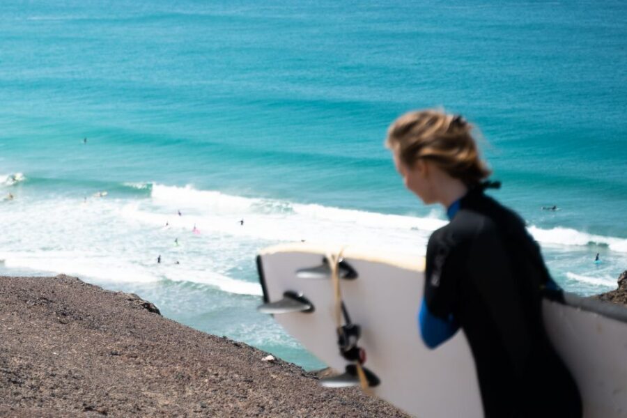 Fuerteventura: Surfing Lesson in the south of Fuerteventura - The real teaching: in-water coaching that doesn’t let you drift