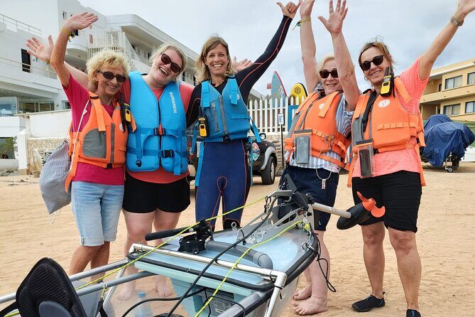 Fuerteventura: Transparent Electric Kayaks with Guide - Electric Kayaks That Feel Easy: Steering, Relaxation, and Real Control