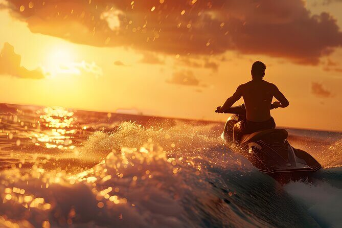 Jet Ski Activity to Lobos Island from Corralejo - Sharing the ride: a couple-friendly setup