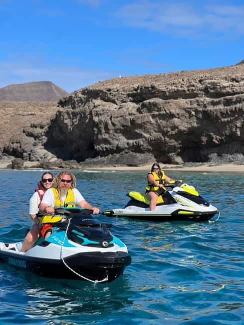 Morro Jable: Guided Jet Ski Safari (without license) - Your 60 Minutes on the Water: Two Riding Blocks with Real Coaching