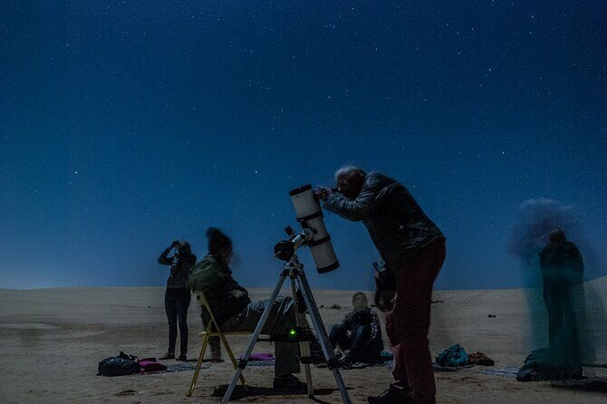 Stargazing from Dunes of Corralejo, Starlight Guide - What you might see: Milky Way, planets, and real telescope views