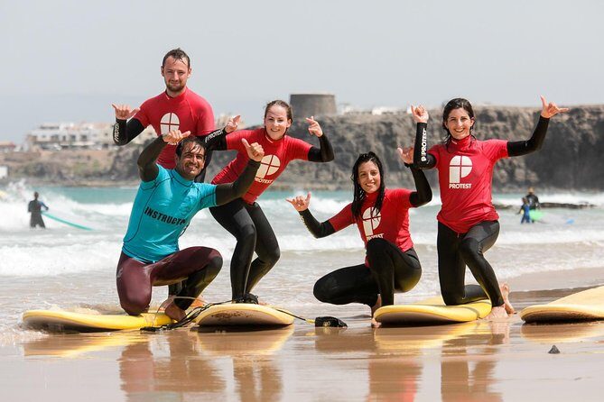 Surf Class at Corralejo - In the van: choosing spots from El Cotillo to the east coast