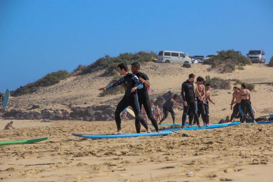 Surf Lessons in Fuerteventura ( Corralejo ) - Who this lesson suits best